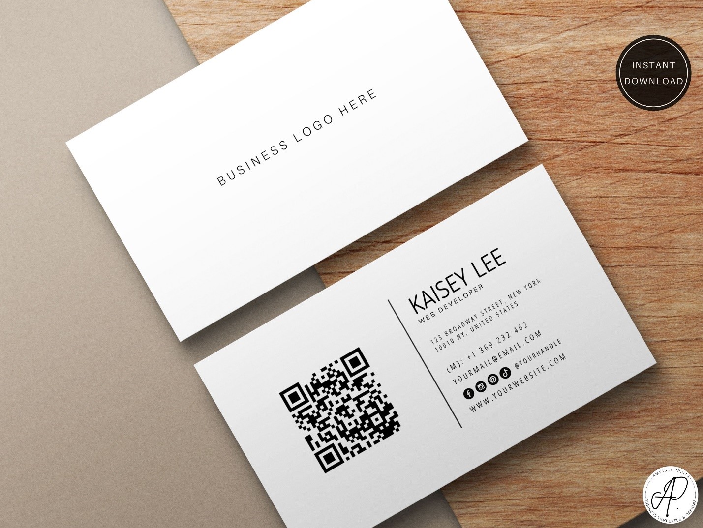 Etsy Business Card