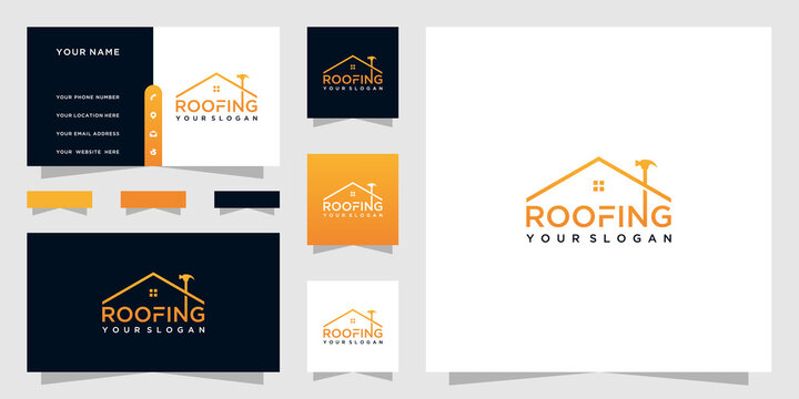 Roofing Business Card Ideas