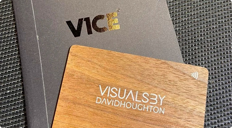 V1CE Business Card Alternative