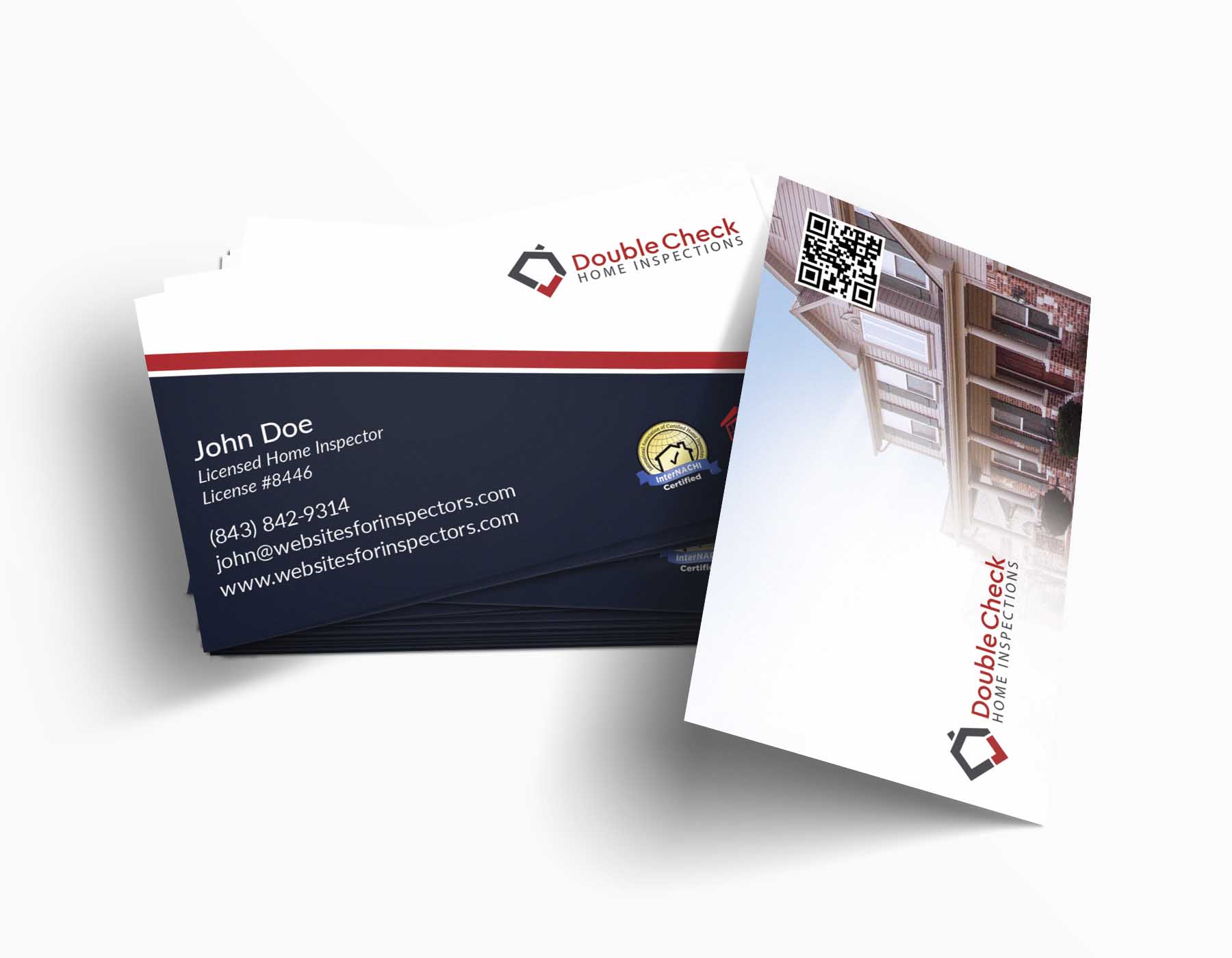 Home Inspection Business Card Ideas