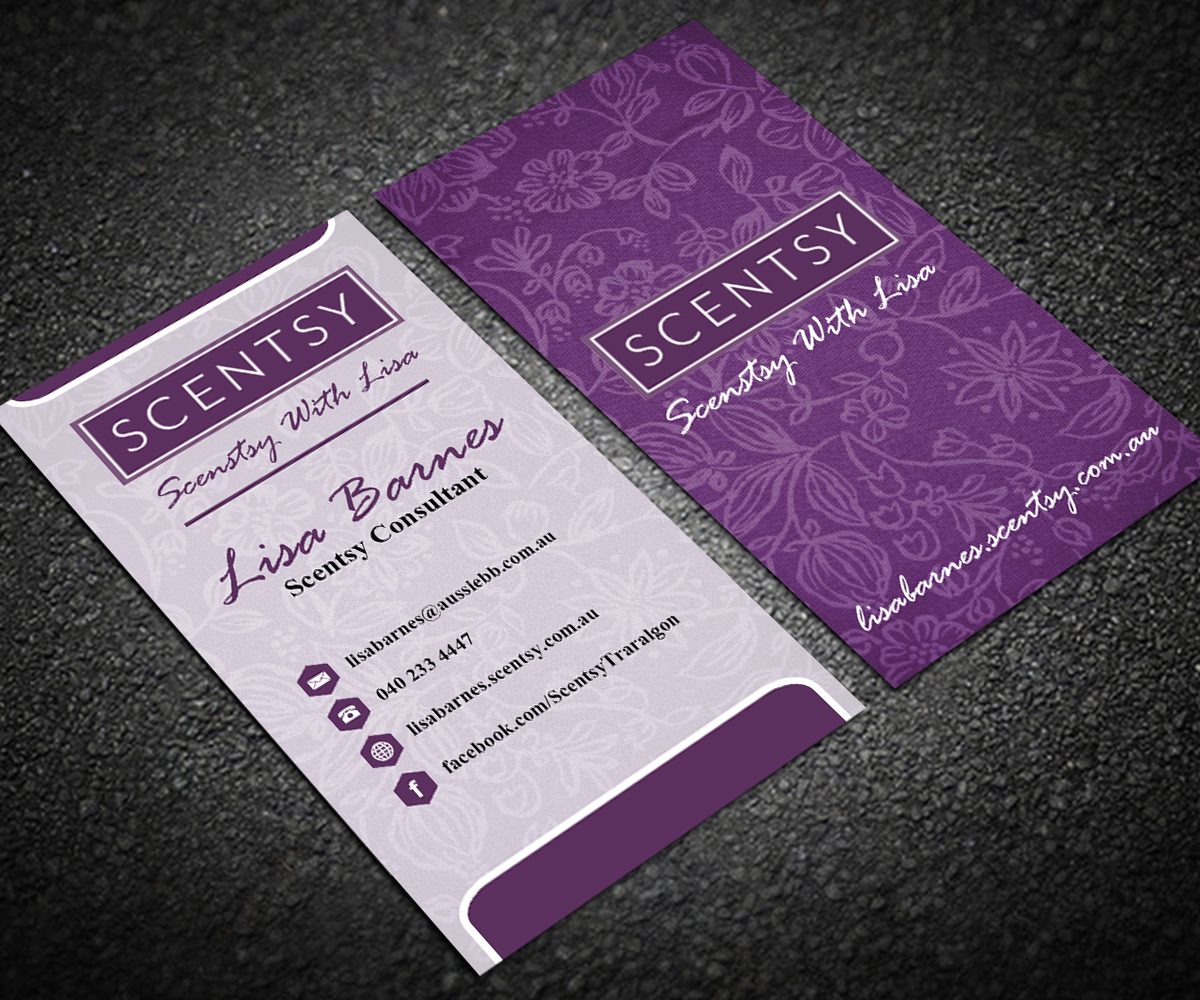 scentsy business card ideas