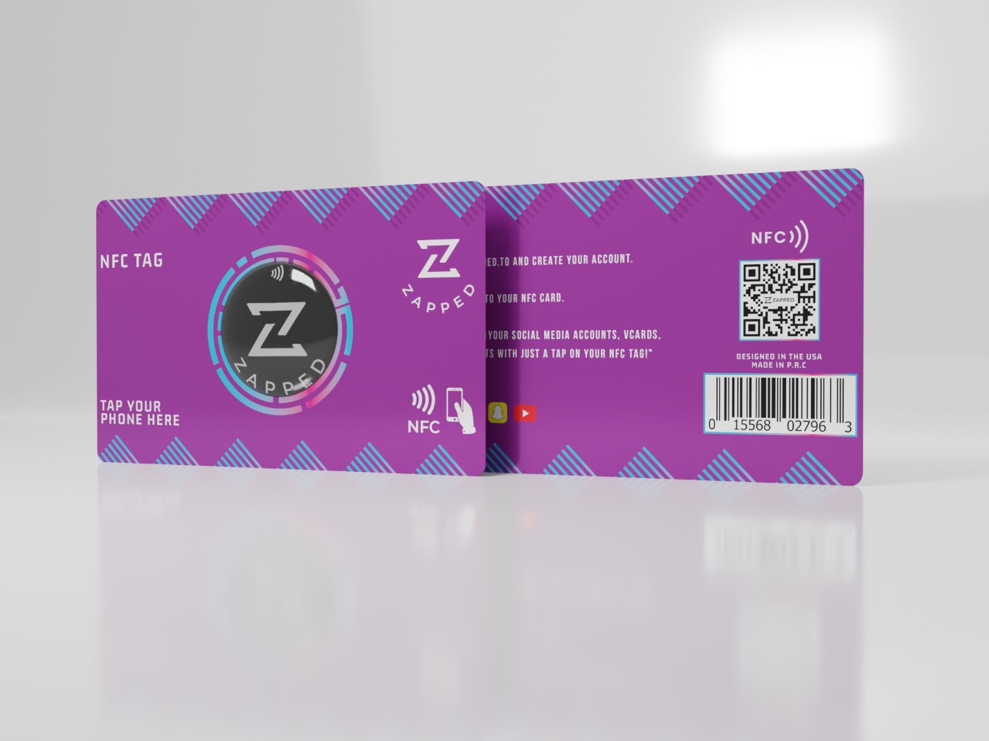 NFC Business Cards By Zapped