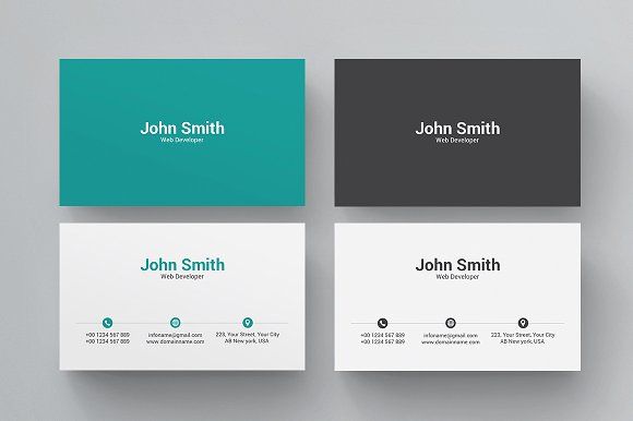 cleaning business card