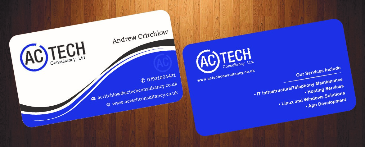 HVAC Business Card Ideas