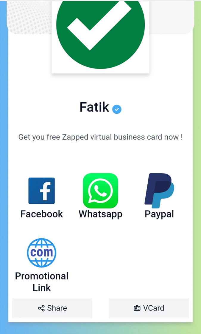 Badly Design Smart Business card