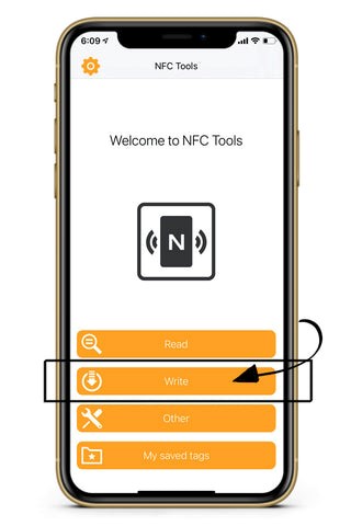 Download and install an NFC programming app