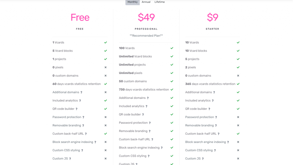 Zapped Online business card creator