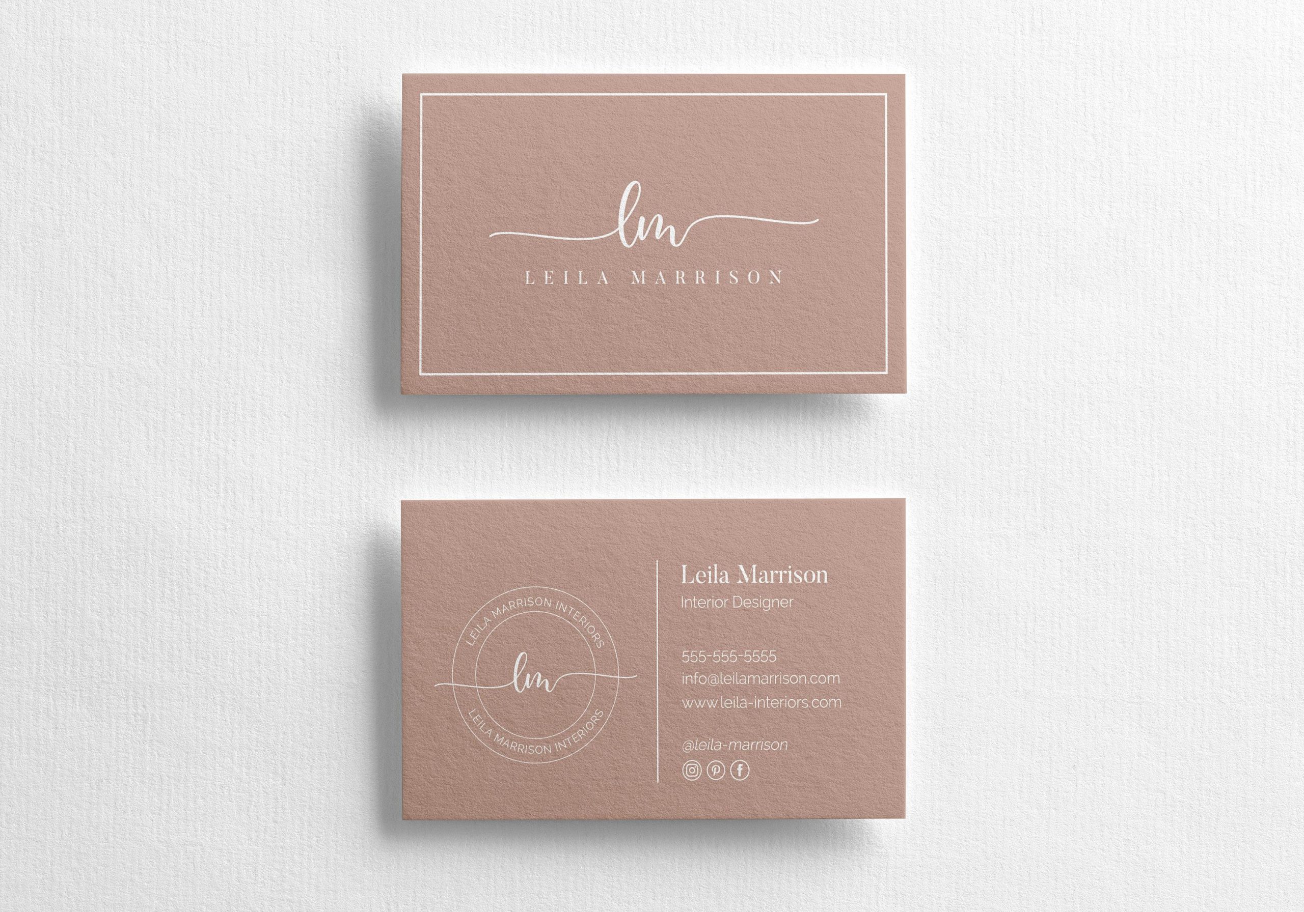 Business Card Ideas Pinterest