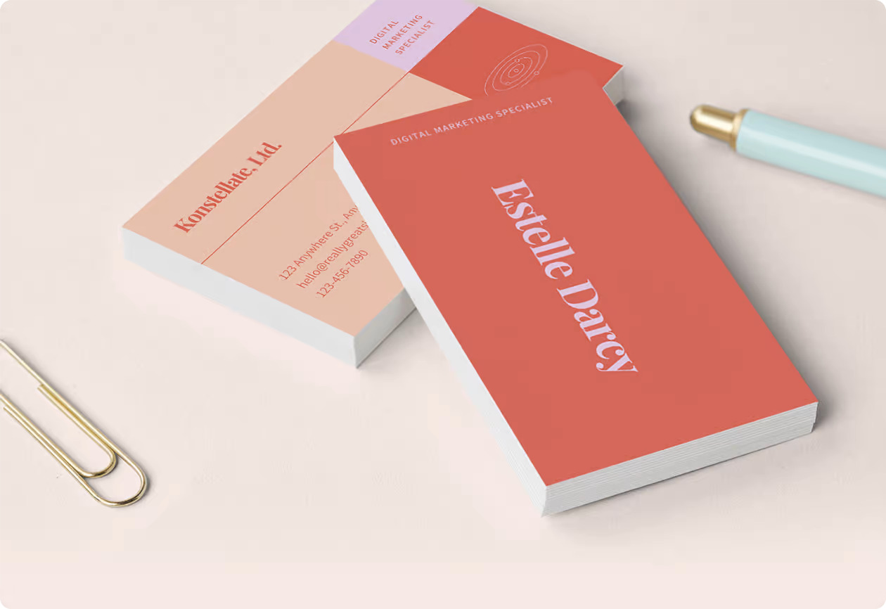 Canva Digital Business Card