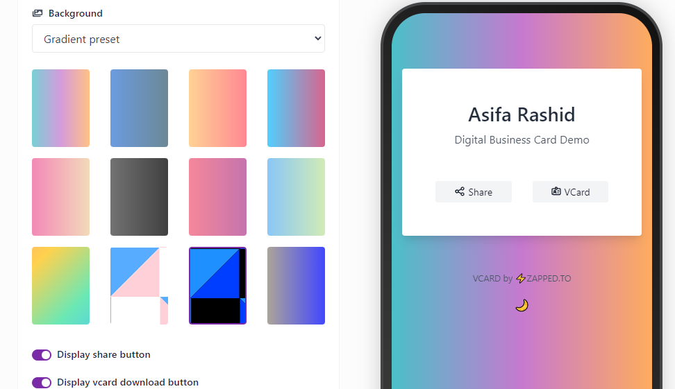 Set Background Colors