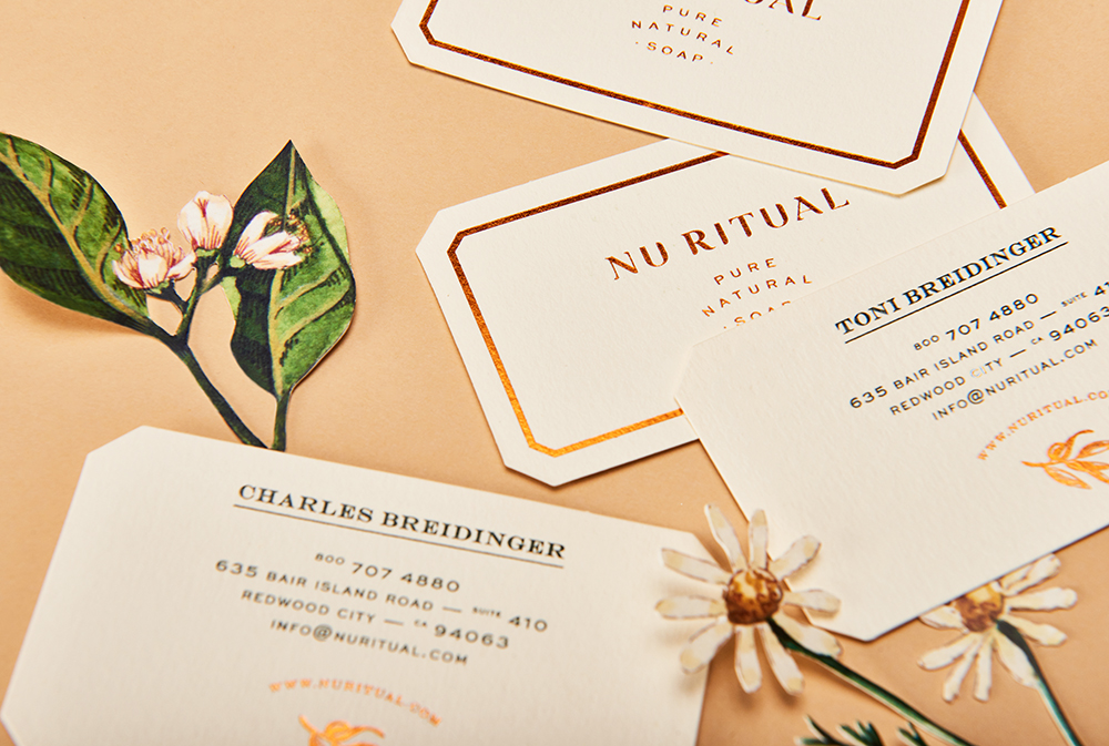 Soap Business Card Ideas