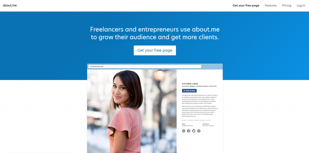 App for Virtual Business card