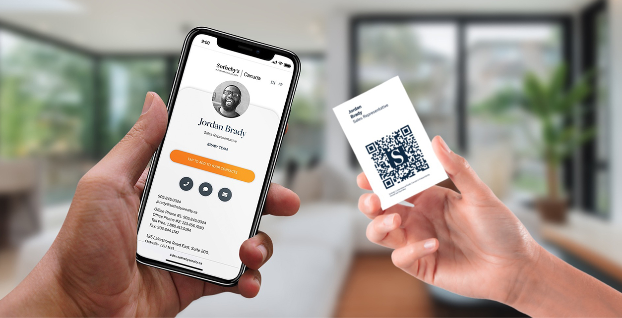 Digital Business Card QR Code