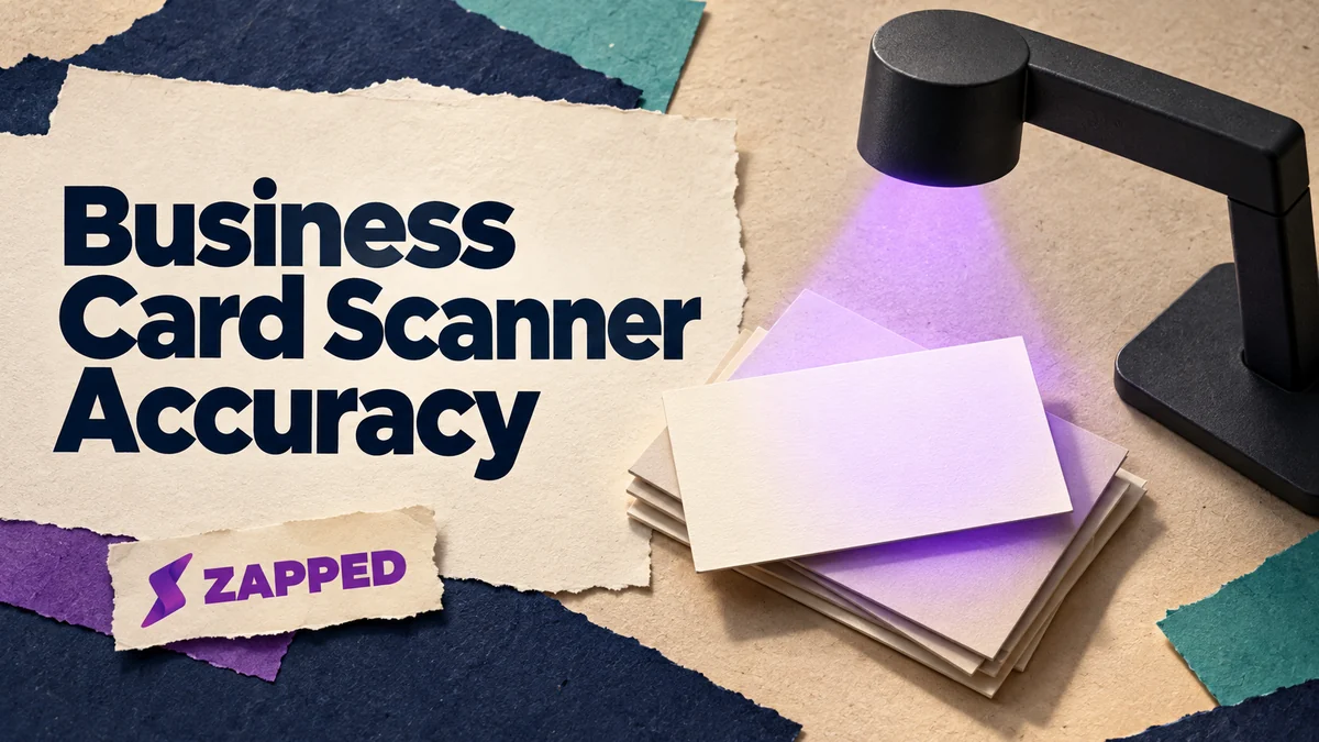 Blank paper business cards arranged for a careful scanner accuracy check