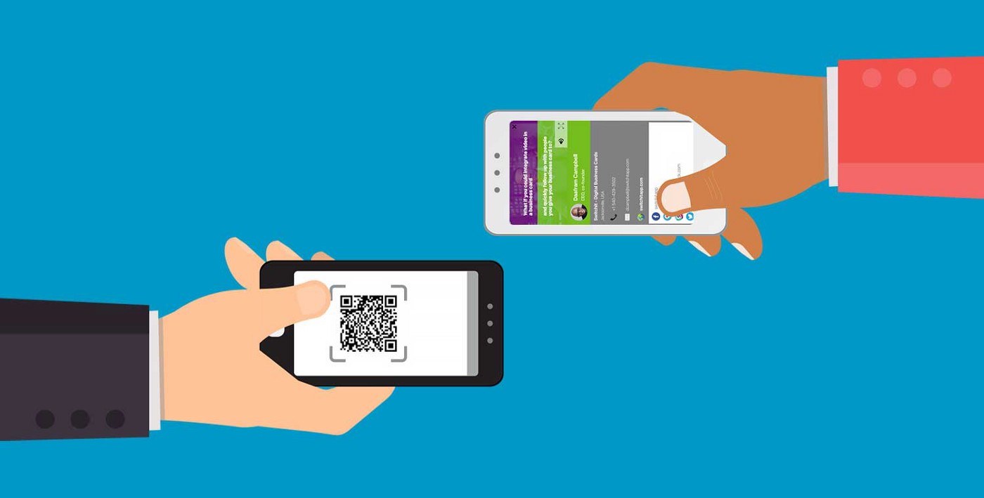 Electronic Business Cards Work