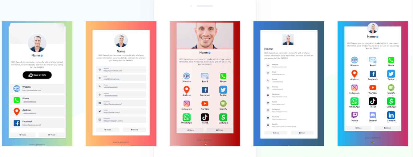 Digital Business Card Wallet