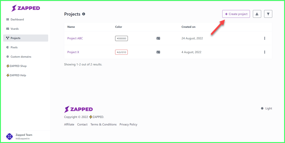 How to Create a Project?