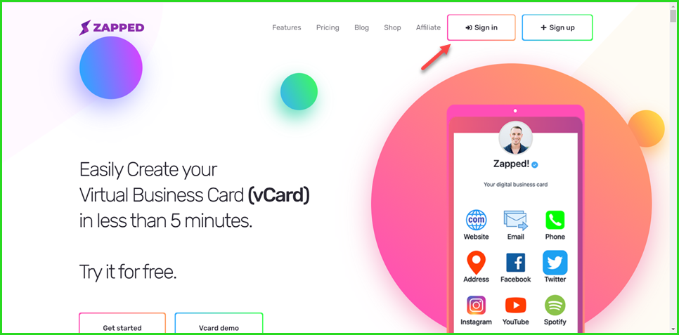 How to Sign In on Zapped?