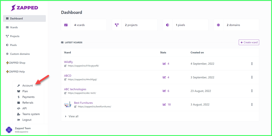 How to View Account Settings?