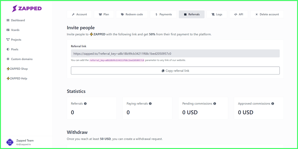 How to View Referrals?