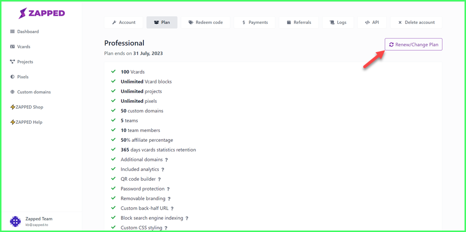 How to View Subscription Plan Details?